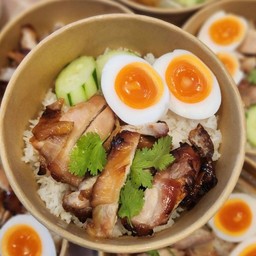 ข้าวไก่อบ ไข่มะตูม (ดั้งเดิม)