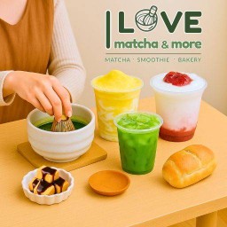 ⭐มัทฉะคาเฟ่ ชิโอะปัง น้ำสมูทตี้ ร้าน I love Matcha ฉันรักมัทฉะ⭐