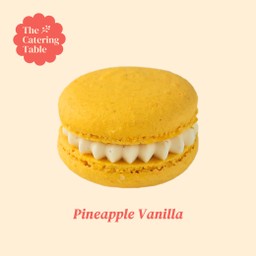 MACARON pineapple vanilla