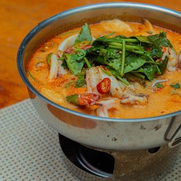 ต้มยำรวมมิตรทะเลน้ำข้น