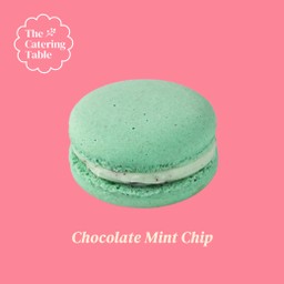 MACARON chocolate mint chip