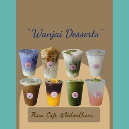 Wanjai  Desserts Homey Cafe บ้านบ่อน้ำ