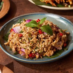 ลาบเห็ดเข็มทอง