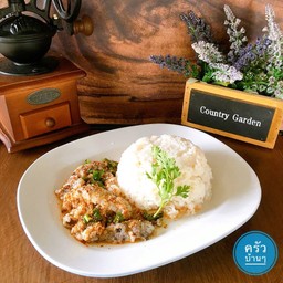 ข้าว ลาบกั้ง