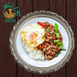 ข้าวกะเพราหมูสับ