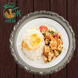 ข้าวกะเพราทะเล