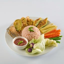 ข้าวคลุกน้ำพริก