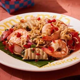 ยำมาม่ากุ้งสุก (ร้า)