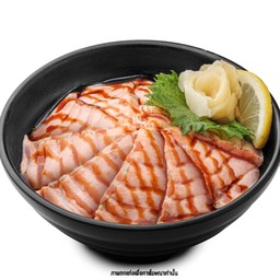 ข้าวหน้าแซลมอนย่าง