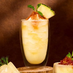 Pineapple Smoothie with Salt & Chilli