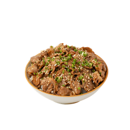 ข้าวหน้าหมูผัดซอส