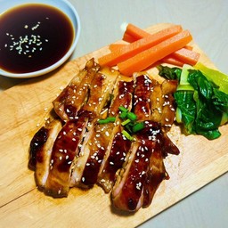 ไก่ราดซอสเทอริยากิ