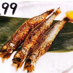 (199) ปลาไข่ย่างเกลือ Shishamo Yaki