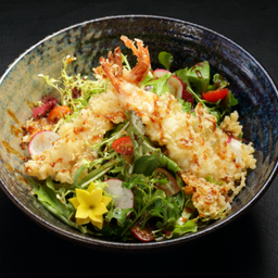 EBI TEMPURA SALAD