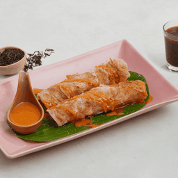 ชุดโรตีชาไทย+ชาดำ(ร้อน)