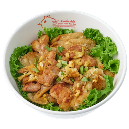 1.ใหญ่คั่ว ไก่ F.FlatNoodle with Chicken