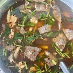 เครื่องในหมูแซ่บเวอร์ ( สูตรคุณชาย )