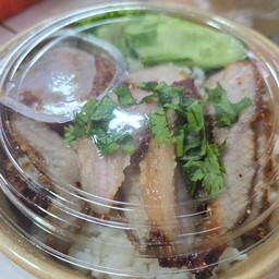 ข้าวหน้าคอหมูย่าง