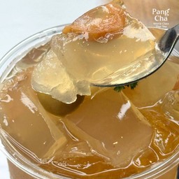 น้ำลูกบ๊วยโซดา+เยลลี่บ๊วย