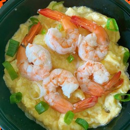 ข้าวไข่ข้นกุ้ง