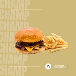 Bacon Jam Burger Combo