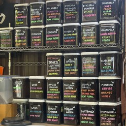 เมล็ดกาแฟเยอะมาก