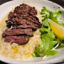 ข้าวรีซอทโต้เนื้อขั้วตับ