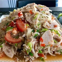 Spicy Glass Noodle Salad