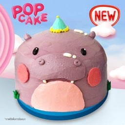 [Special Deal] เค้กเบบี้ ฮิปโป บัทเทอร์สตรอว์เบอรี่ (0.5 P)