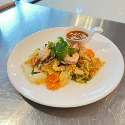 สุกี้แห้งทะเล