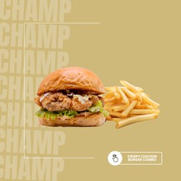 Crispy Chicken Burger Combo