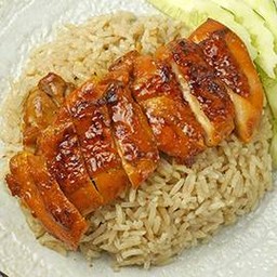 ข้าวมันไก่เสนา (สูตรต้นตำรับจากสิงคโปร์) Big C บางนา