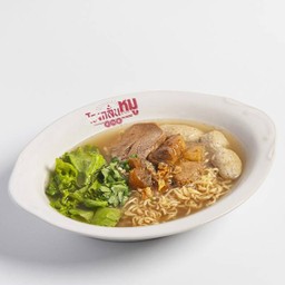 บะหมี่กึ่งสำเร็จรูป - ก๋วยเตี๋ยวหมู (น้ำ)