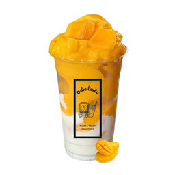 มะม่วงสมูทตี้โยเกิร์ตปั่น