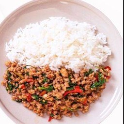 กะเพราเนื้อวากิว