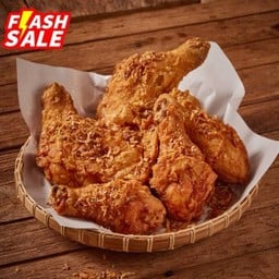 SET ไก่ทอด D (น่อง 3 + น่องติดสะโพก 2)