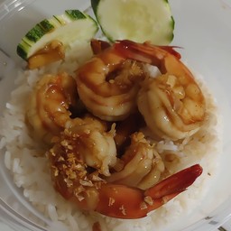 กุ้งทอดกระเทียม