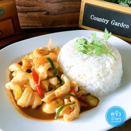 ผัดพริกเผา (กับข้าว)