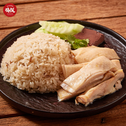 ข้าวมันไก่หอมมัน (สะโพก)