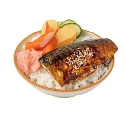 ข้าวหน้าซาบะย่างเทอริยากิ