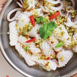 หมึกนึ่งมะนาว