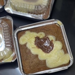 กล้วยหอมนูเทลล่าครีมชีส  ขนาดใหญ่