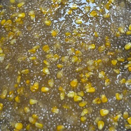 สาคูเปียกข้าวโพด