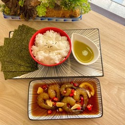 เซ็ทกุ้งดองซีอิ๊ว