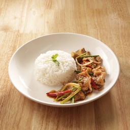 ข้าวไก่น้ำมันหอย