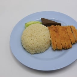 ข้าวไก่ทอด