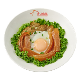 13.ใหญ่อบ หมึก B.FlatNoodle with Sliced Pickled Squid