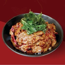 กับข้าว กะเพราหมูชิ้นสไลซ์