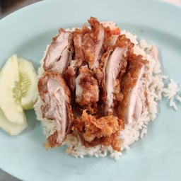ข้าวมันไก่ทอด