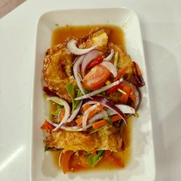 ยำไข่ดาว2ฟอง